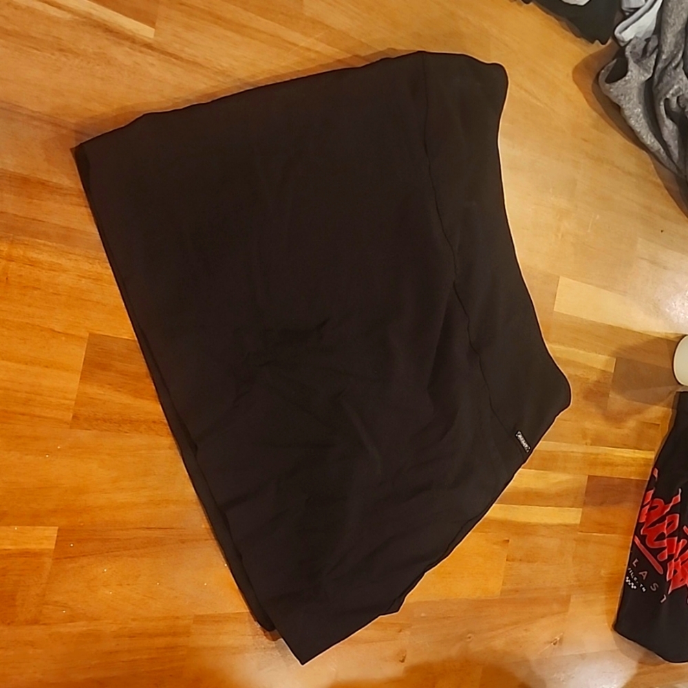 S.C. & Co Black Skort